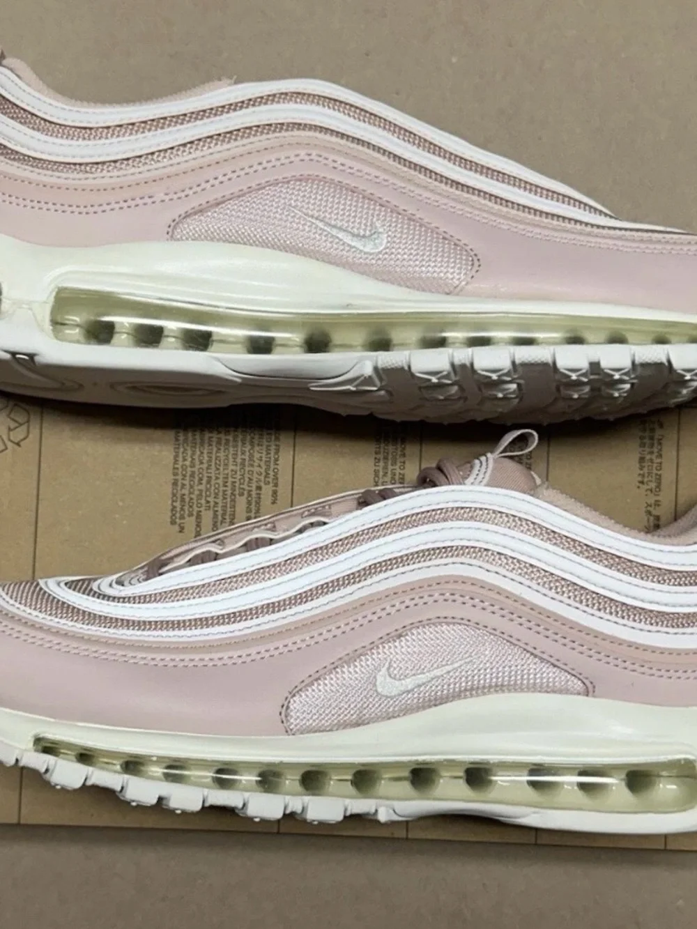 Nike Air Max 97 Pink Oxford Women’s size 12 Running Shoes NEW!